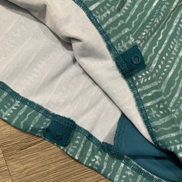 Title Nine Steadfast Dress/Romper in AjRak Stripe      size L - Picture 8 of 11